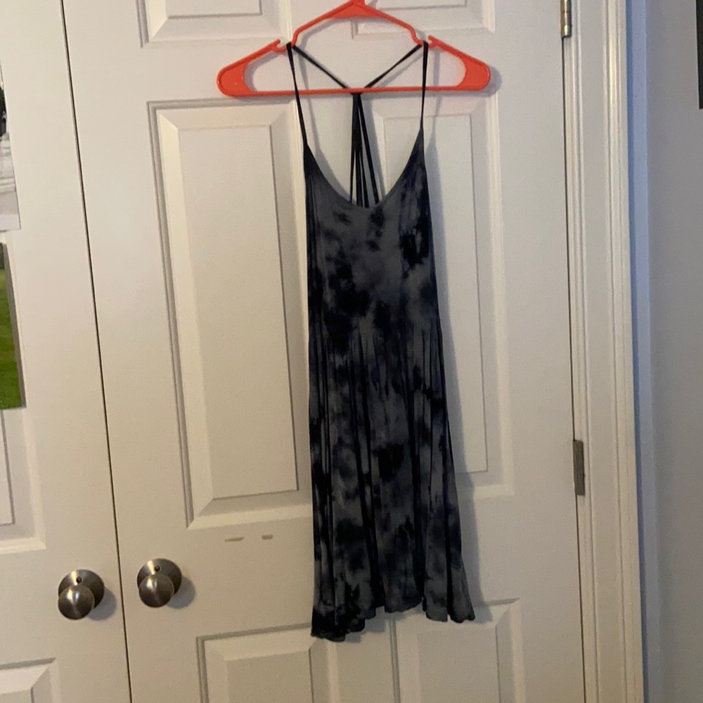 Gray Tie Dye Romper, AE size M